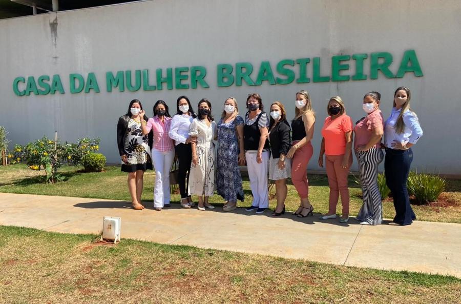 Atendimento  mulher promovido pela Secretaria de Assistncia Social de Primavera do Leste  elogiado pela Casa da Mulher Brasileira