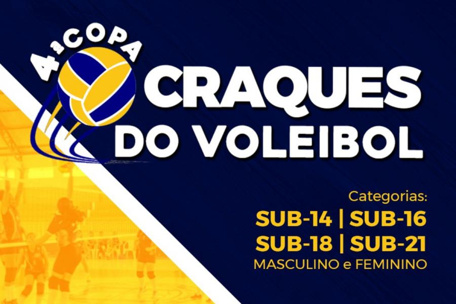 4 Copa Craques do Vlei com 41 equipes comea nesta quinta-feira (16) 