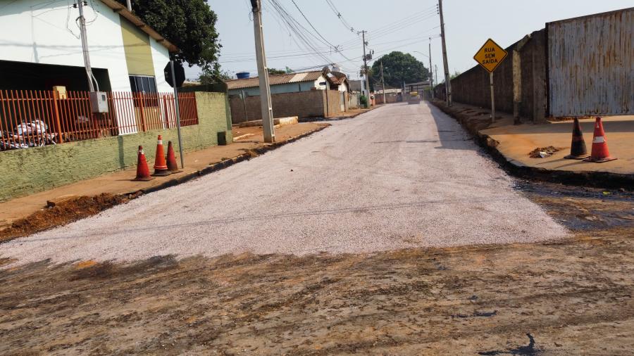 Imagem de Capa: Com mais de 25 km de asfalto novo, Prefeitura de Primavera do Leste pavimenta diferentes regies do municpio no ltimo trimestre