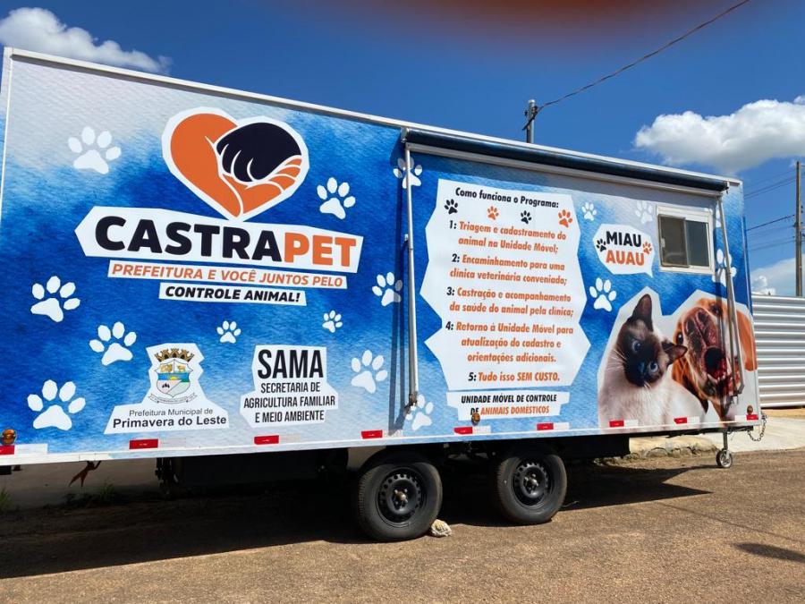 Imagem de Capa: Projeto Castrapet realiza mais de 1300 castraes de animais domsticos em Primavera do Leste