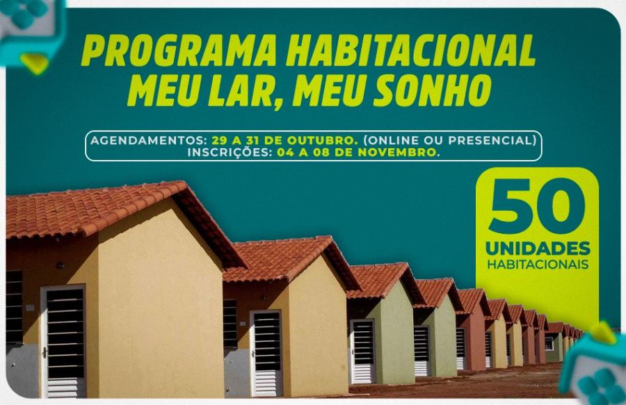 Imagem de Capa: Prefeitura de Primavera do Leste inicia agendamentos para inscries no programa habitacional Meu Lar, Meu sonho