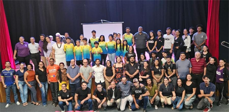 Imagem de Capa: Primavera recebe caravana Fluxo da Secretaria de Estado de Cultura, Esporte e Lazer