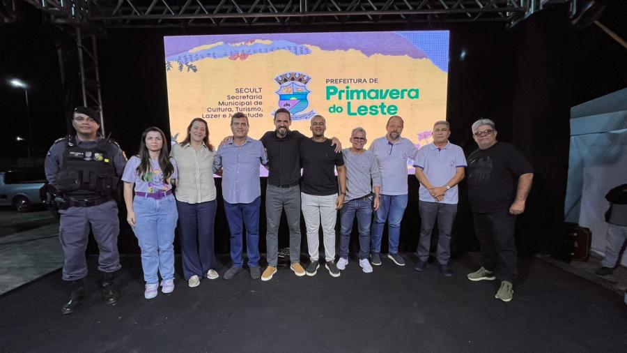 Primavera III ter eventos culturais todo ms, garante prefeito durante o Quero Mais Cultura