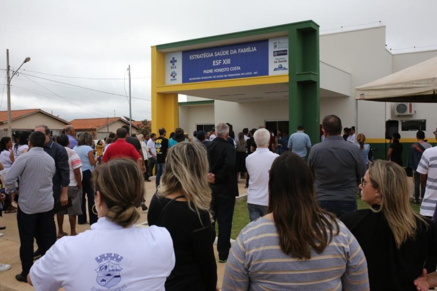 Prefeitura inaugura o ESF no bairro Padre Onesto Costa