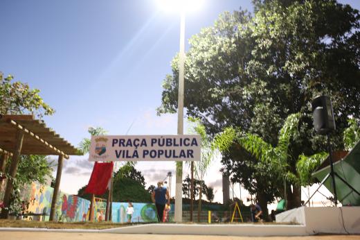 Inaugurao da Praa Vila Popular 