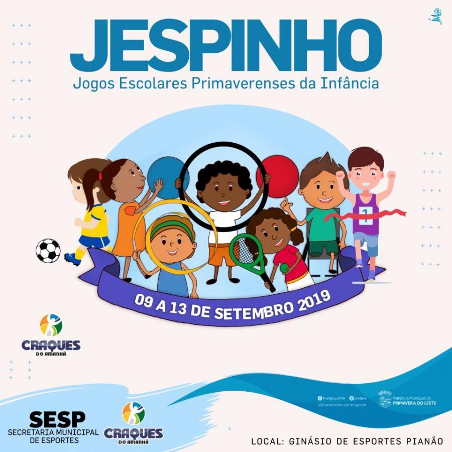Jespinho – Jogos Escolares Primaverenses da infância começam nesta segunda