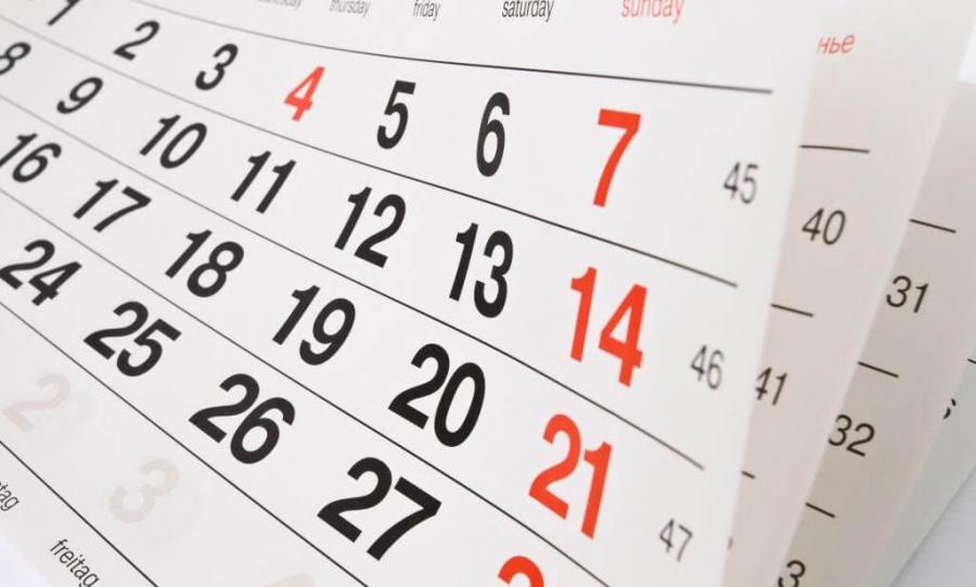 Decreto define calendrio de feriados e pontos facultativos de 2020 no municpio
