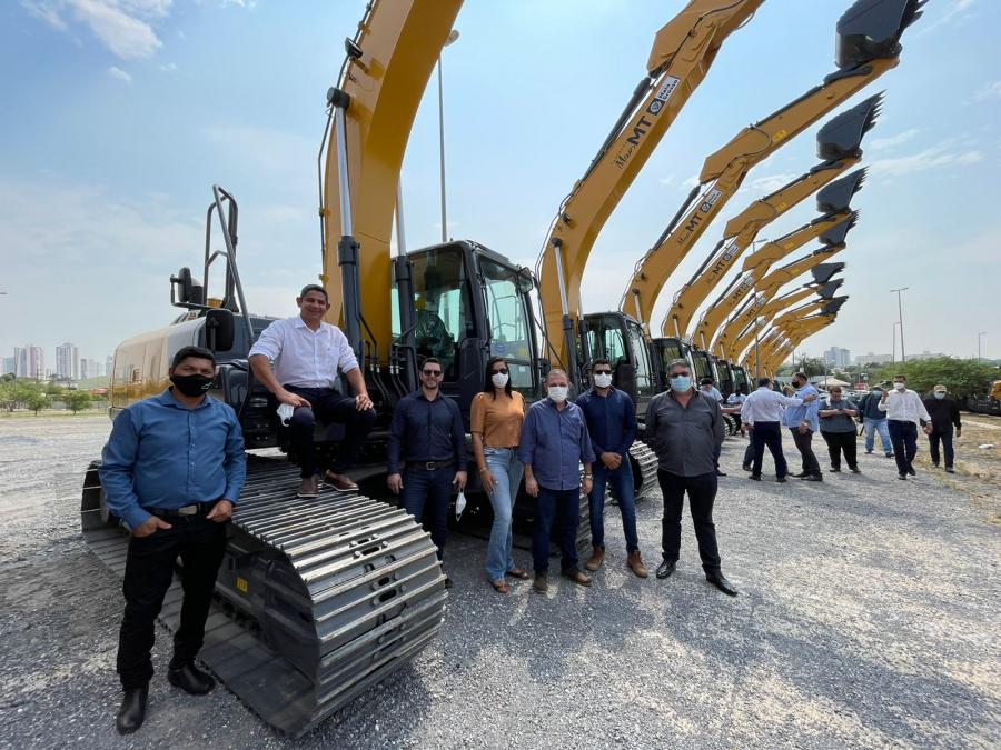 Prefeitura de Primavera do Leste recebe maquinrios que iro auxiliar a agricultura familiar