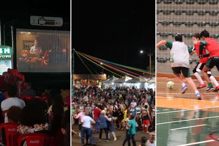 Imagem de Capa: Festa no Cerrado e Cinema Itinerante são destaques da programação do fim de semana
