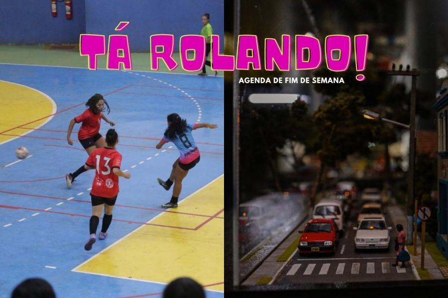 Imagem de Capa: Jogos das instituições, futsal feminino e circuito de vôlei são atrativos do fim de semana em PVA