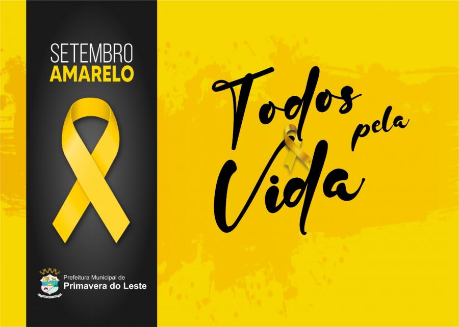 Imagem de Capa: Campanha Setembro Amarelo ressalta a importância da prevenção contra o autoextermínio