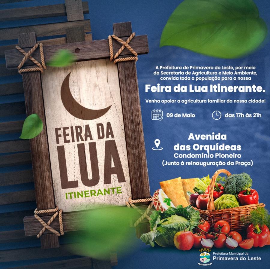 Reinaugurao da Praa do Pioneiro e Feira da Lua Itinerante celebram aniversrio de Primavera do Leste