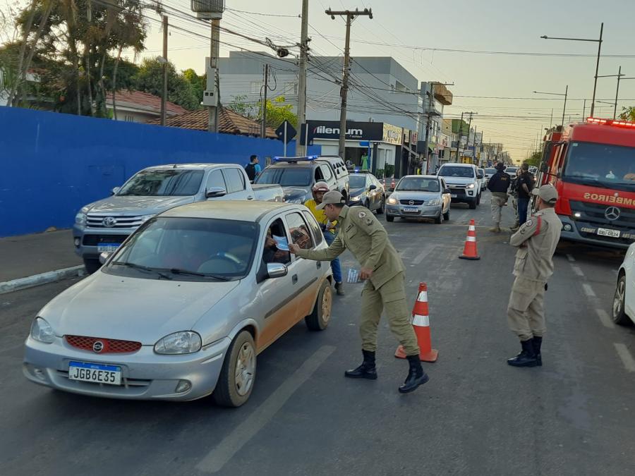 Primavera do Leste mobiliza-se contra o uso de drogas em ao no centro da cidade