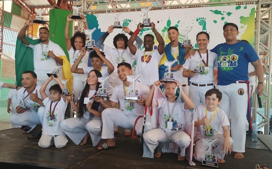 Primavera do Leste tem boa participao na 4 Norto CUP de Capoeira em Lucas do Rio Verde