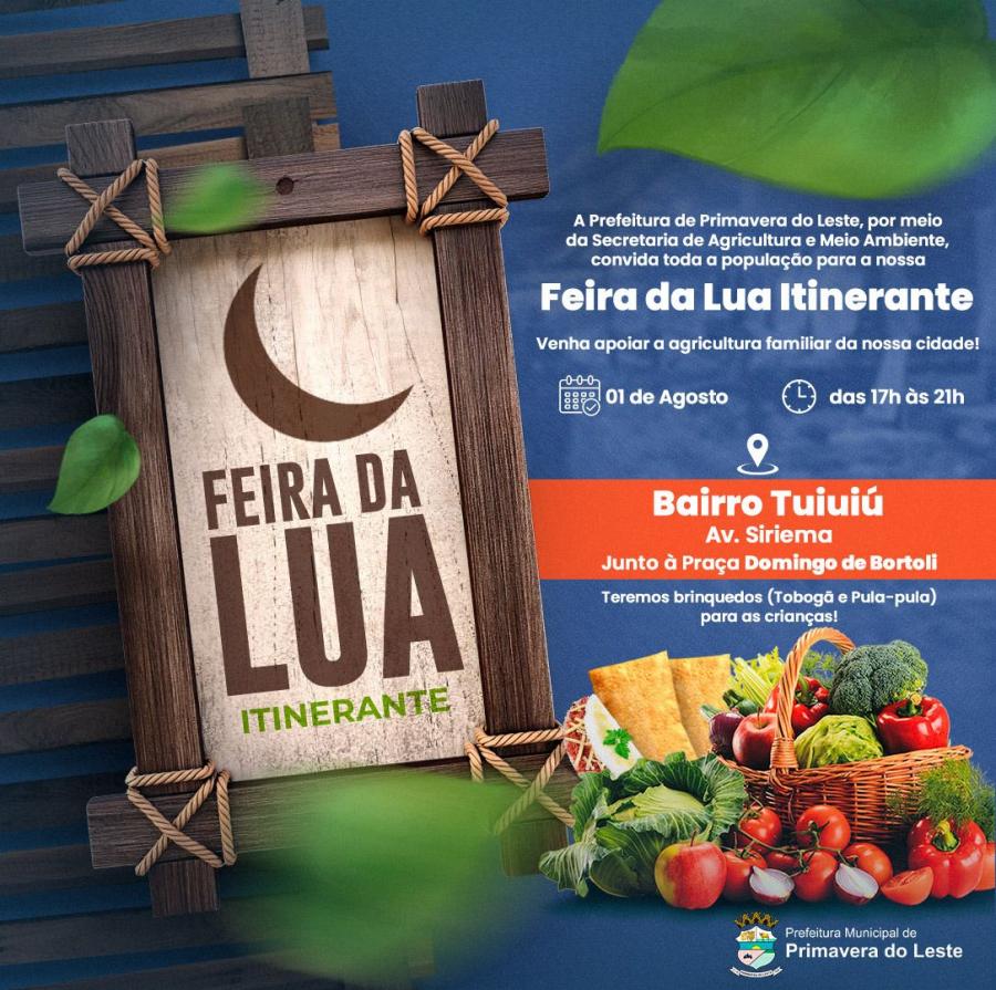 Feira da Lua Itinerante celebra a agricultura familiar e diverso para toda a famlia