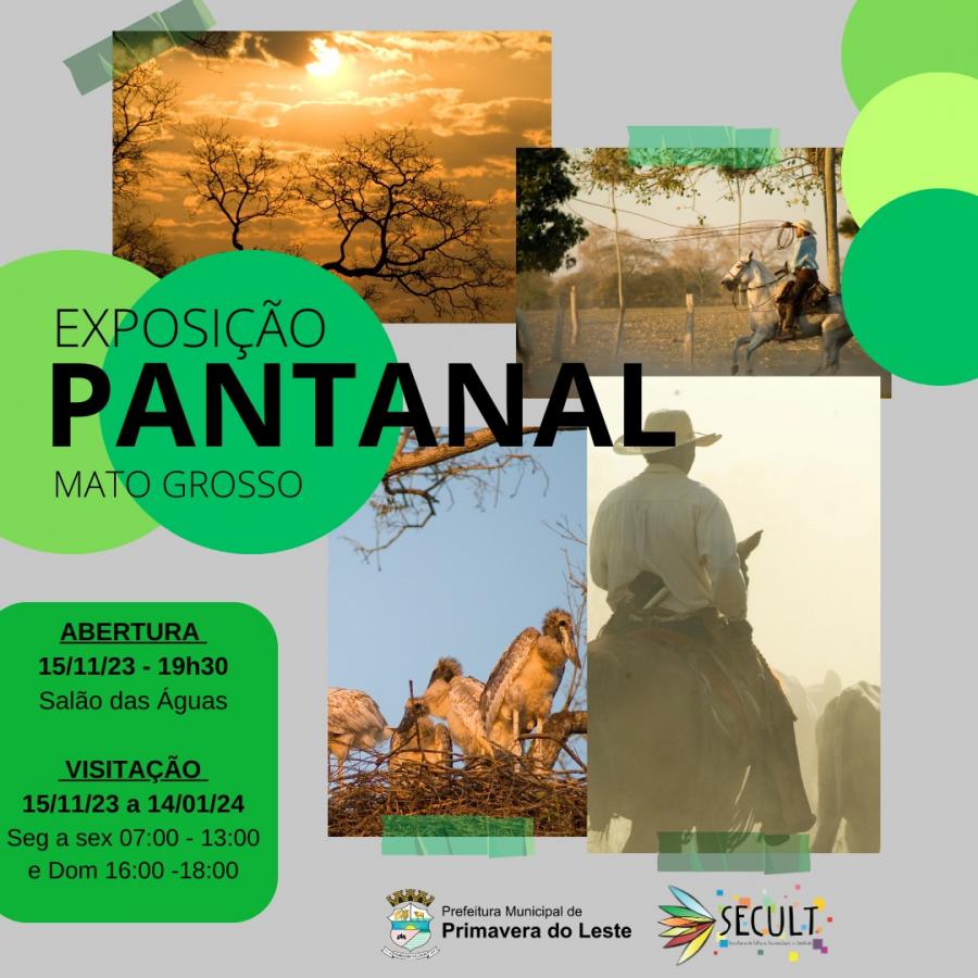 Exposio fotogrfica que revela a essncia do Pantanal estreia nesta quarta no Salo das guas
