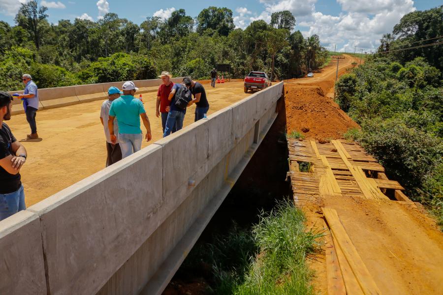 Prefeitura de Primavera do Leste inaugura ponte de concreto sobre Rio Sangradorzinho