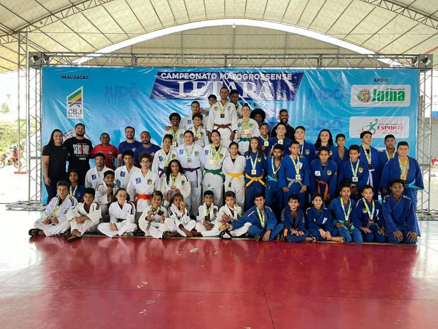 Judocas de Primavera do Leste conquistam terceira colocao na 1 etapa estadual do campeonato de Jud em Juna-MT